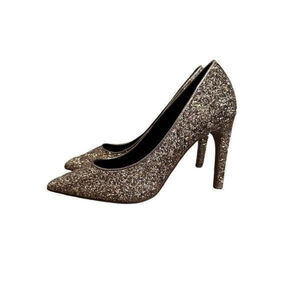 TOPSHOP Sparkly Gold Gemini Pumps NWT Size 6.5